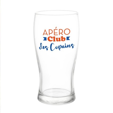 COFFRET VERRE A BIERE APERO DES COPAINS