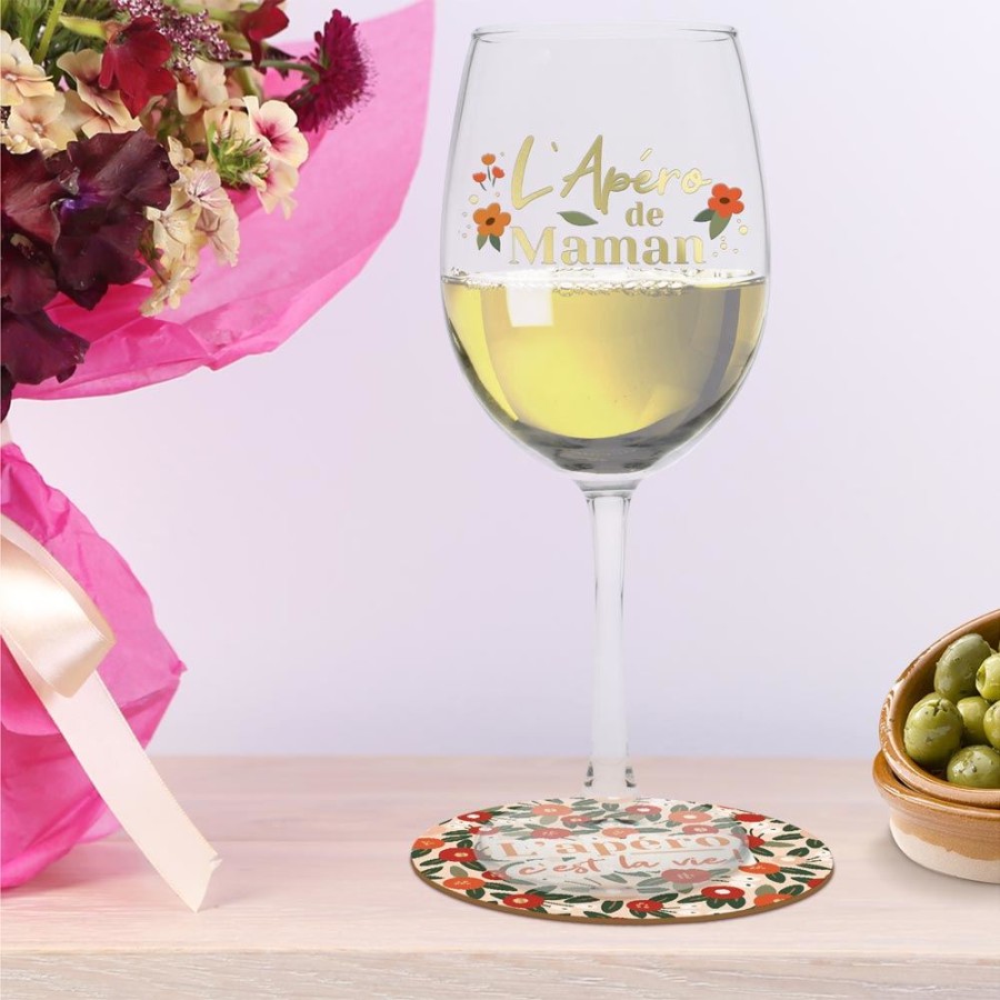 COFFRET VERRE APERO DE MAMAN