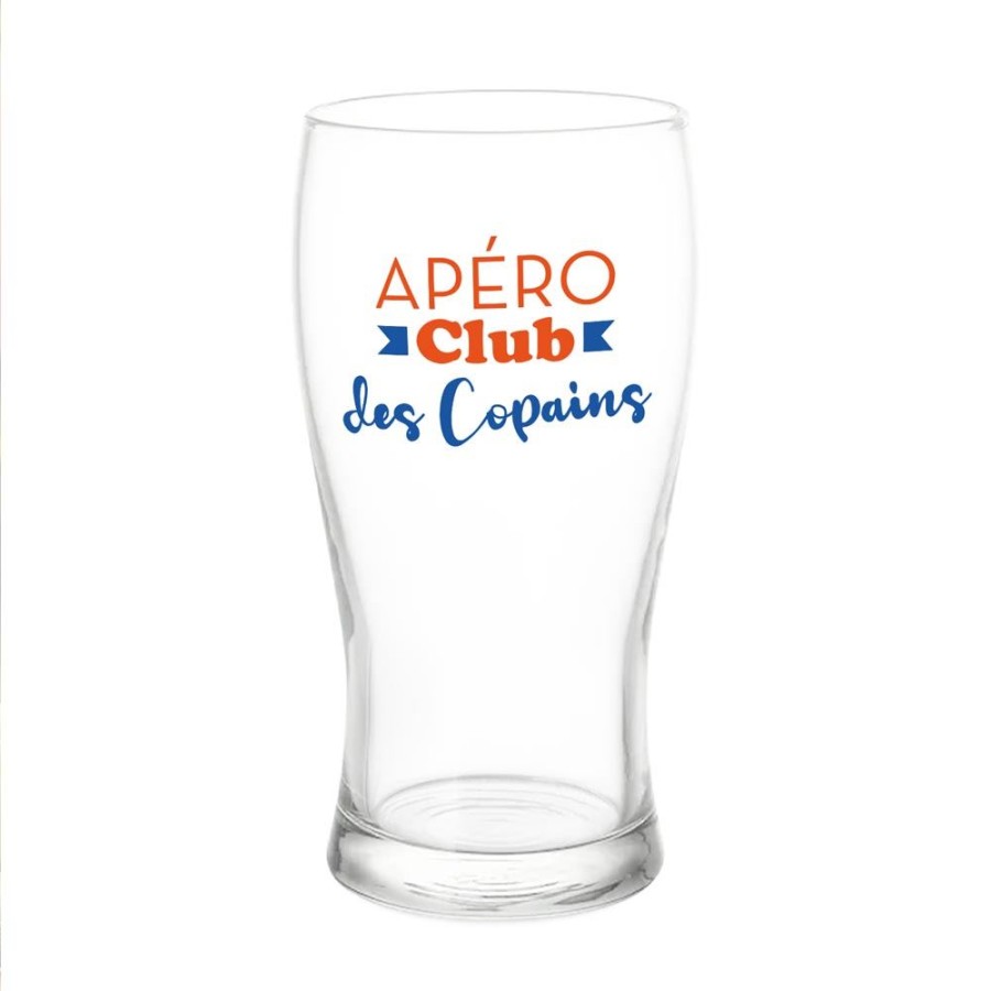 COFFRET VERRE A BIERE APERO DES COPAINS