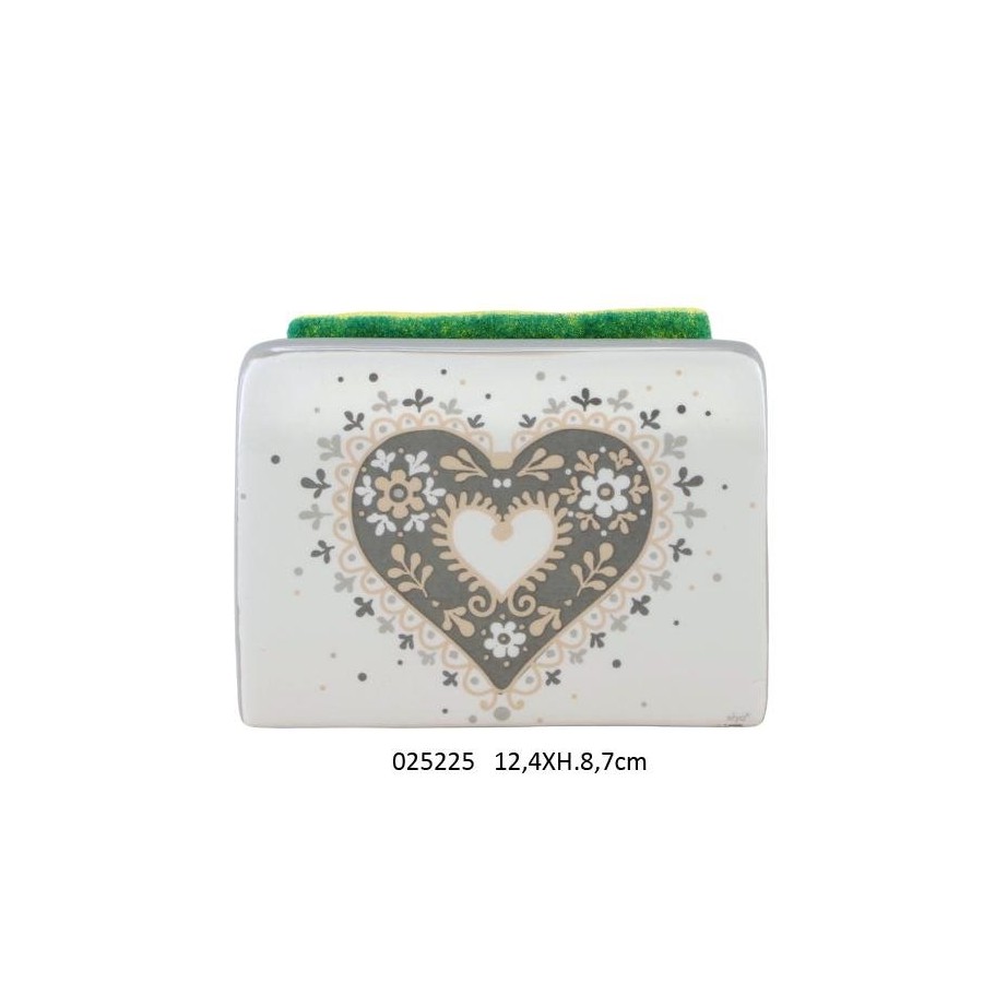 PORTE EPONGE + EPONGE 'SHABBY' 