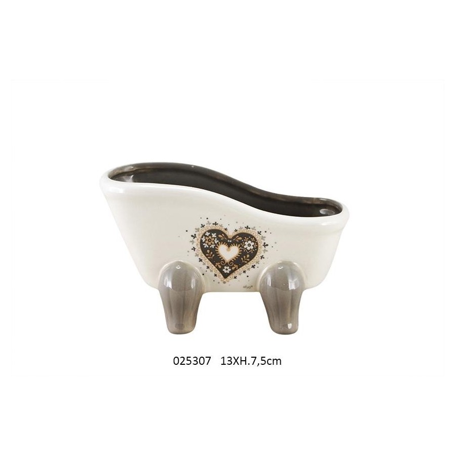 BAIGNOIRE PORTE SAVON 'SHABBY' 