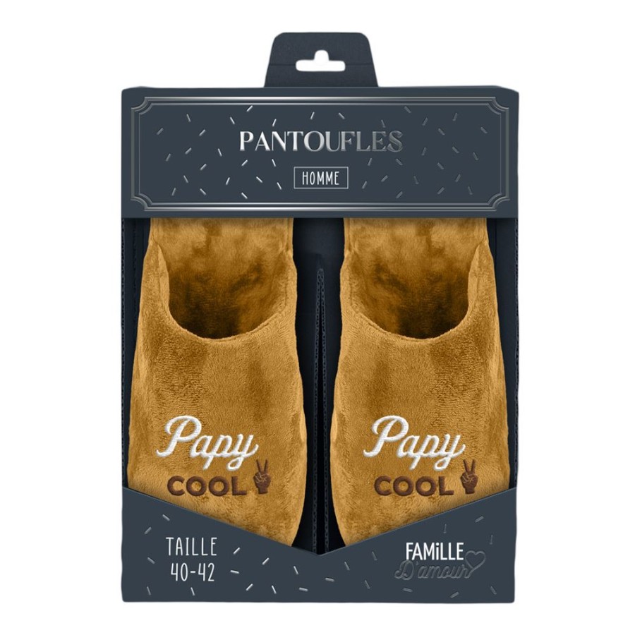 PANTOUFLES "PAPY" 40-42