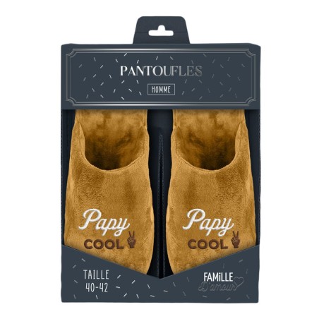 PANTOUFLES "PAPY" 40-42