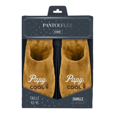 PANTOUFLES "PAPY" 43-45