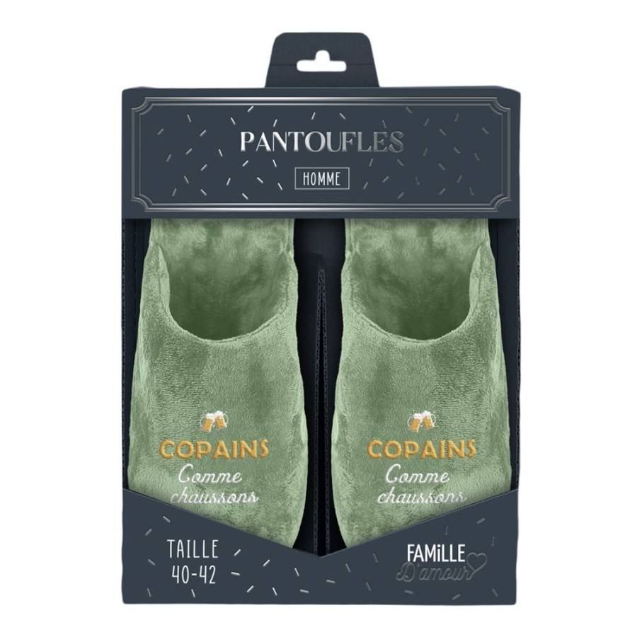 PANTOUFLES "COPAINS COMME CHAUSSONS" 40-42