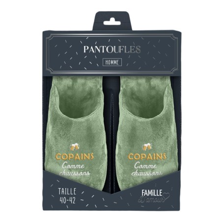PANTOUFLES "COPAINS COMME CHAUSSONS" 40-42