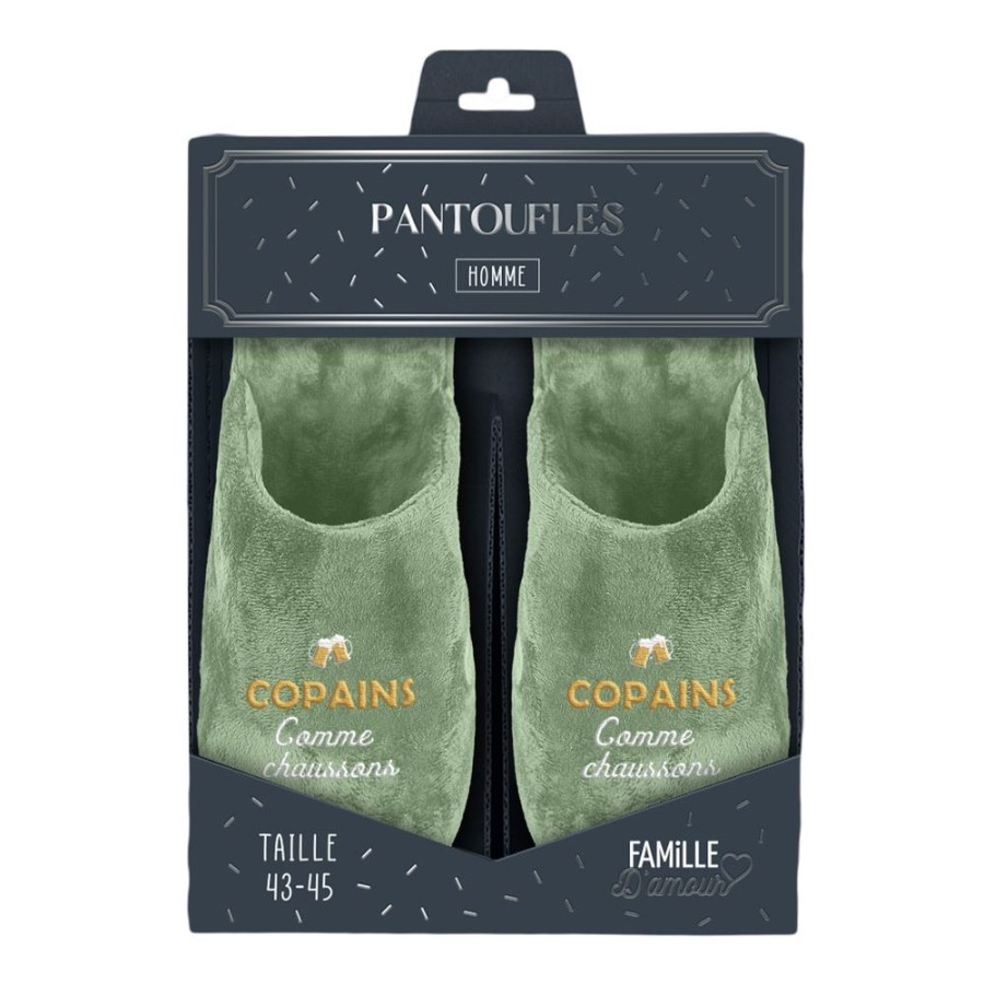 PANTOUFLES "COPAINS COMME CHAUSSONS" 43-45