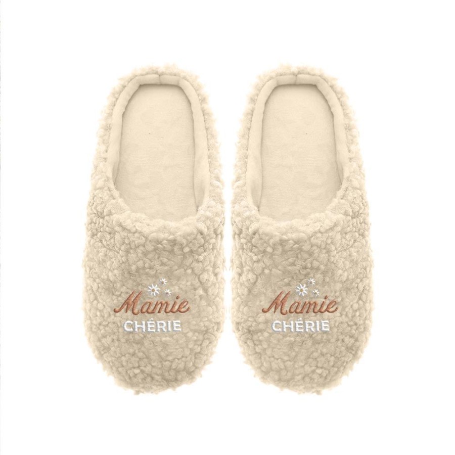 PANTOUFLES "MAMIE" 36-38