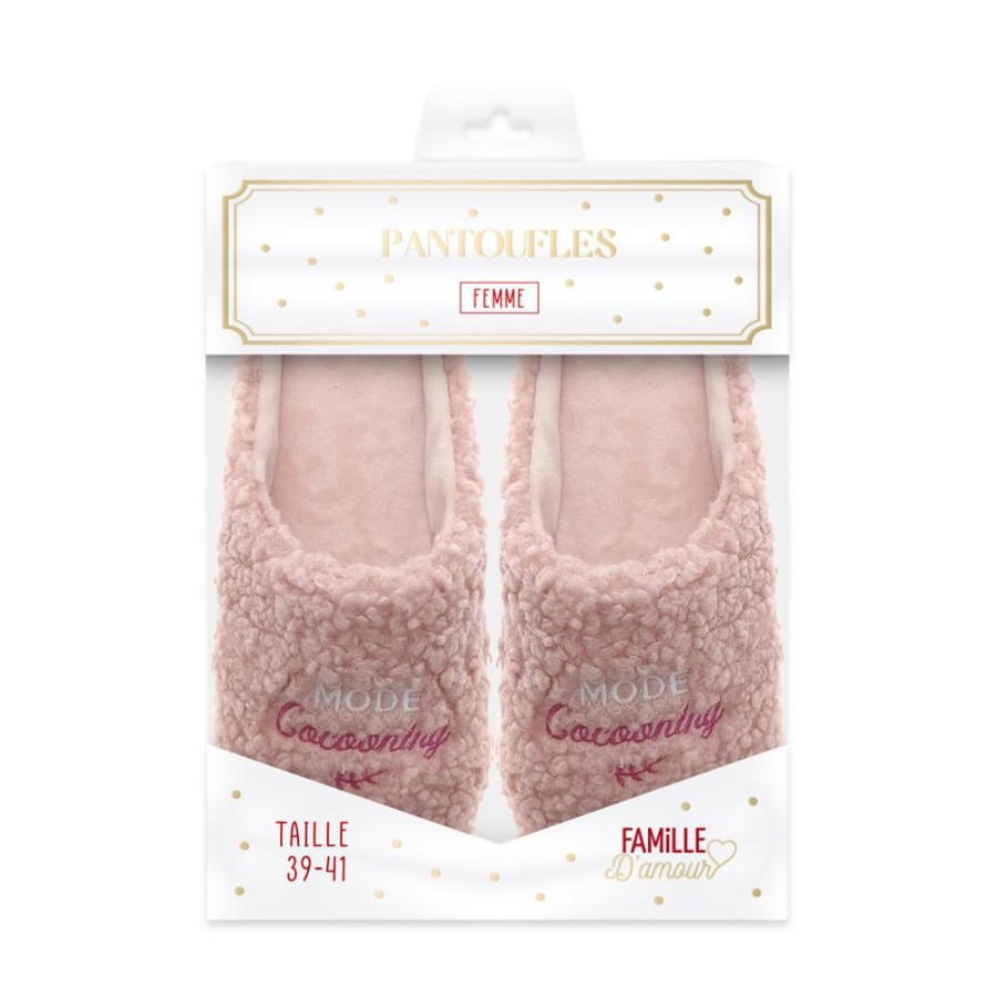 PANTOUFLES "MODE COCOONING" 39-41