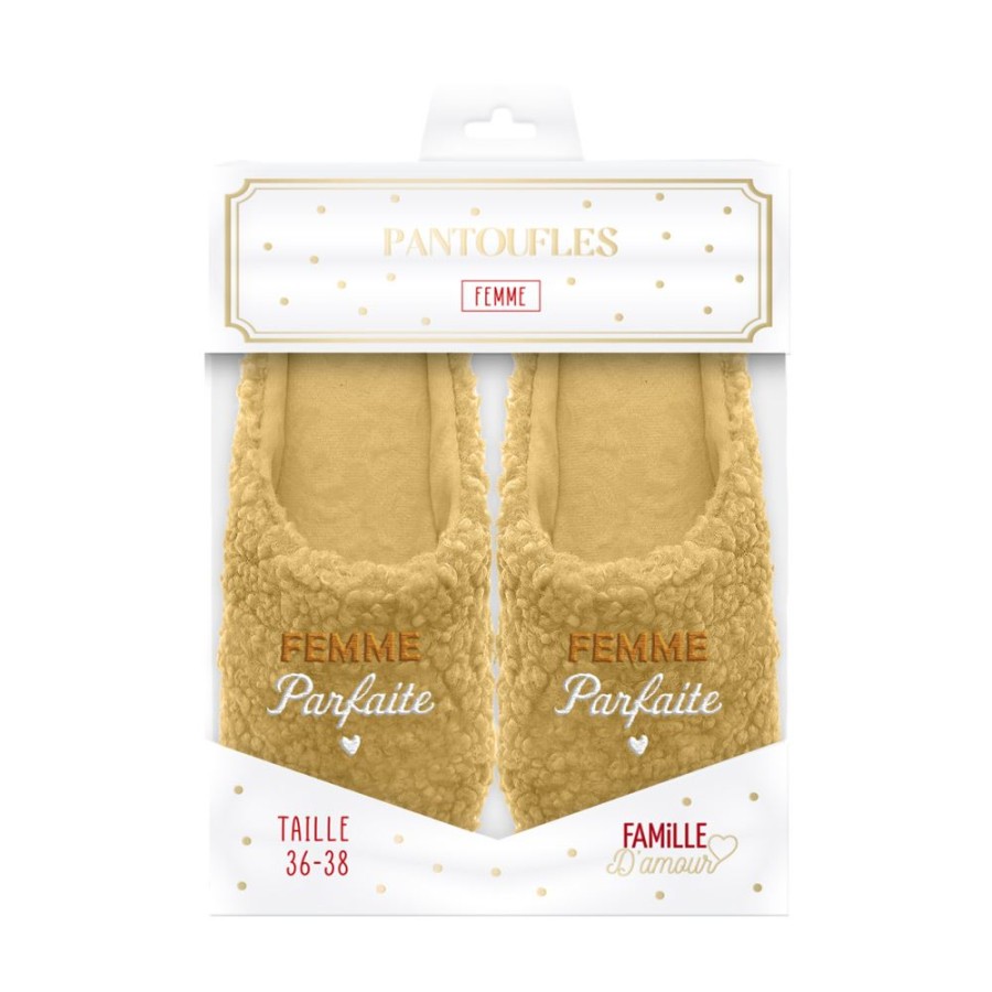 PANTOUFLES "FEMME PARFAITE" 36-38