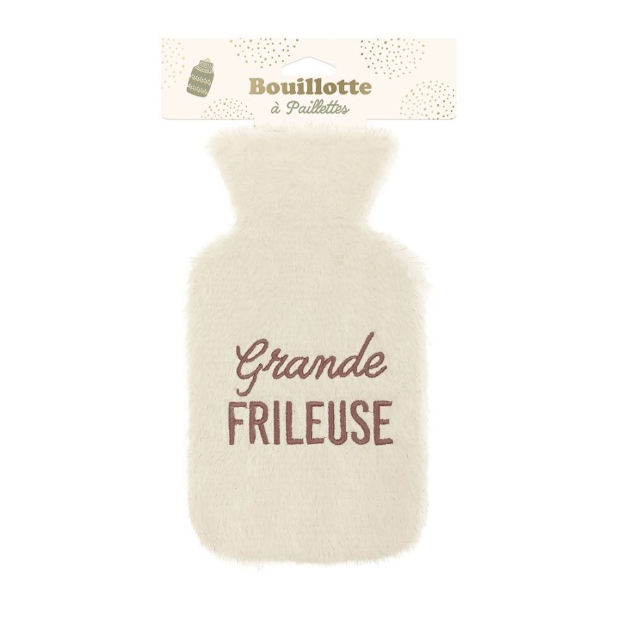 BOUILLOTTES PAILLETTES GRANDE FRILEUSE