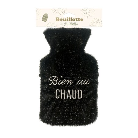 BOUILLOTTES PAILLETTES BIEN AU CHAUD