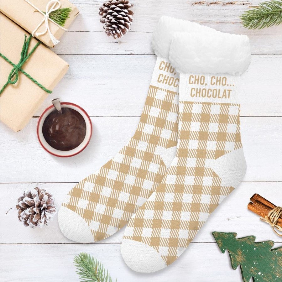 CHAUSSETTES MOUMOUTES CHO CHO CHOCOLAT