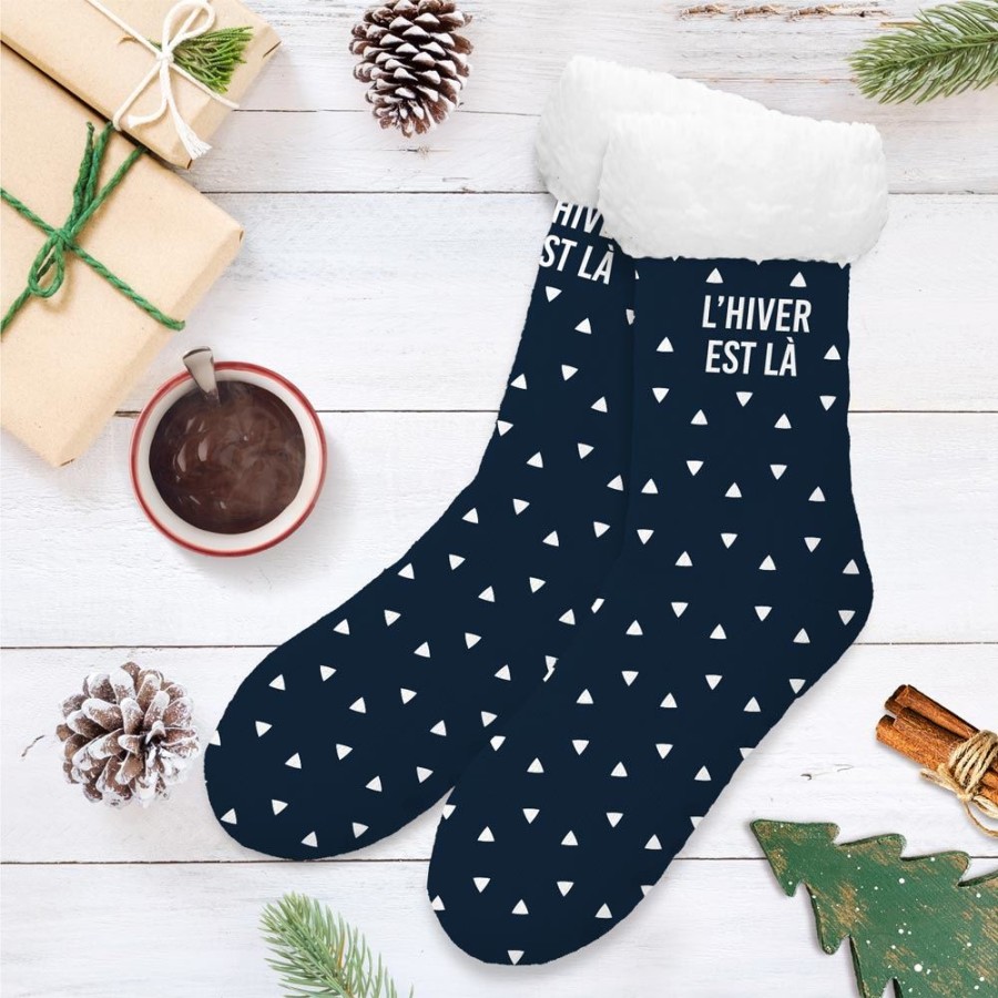 CHAUSSETTES MOUMOUTES L HIVER EST LA H