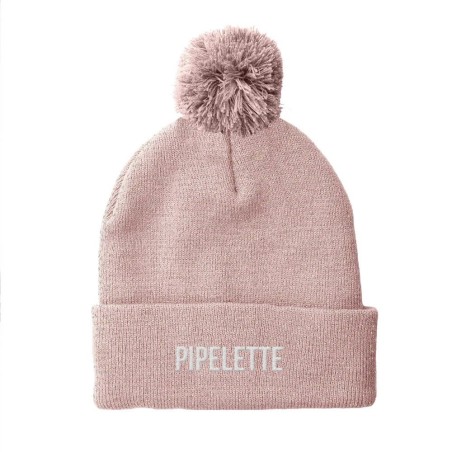 BONNET POMPON PAILLETTES PIPELETTE