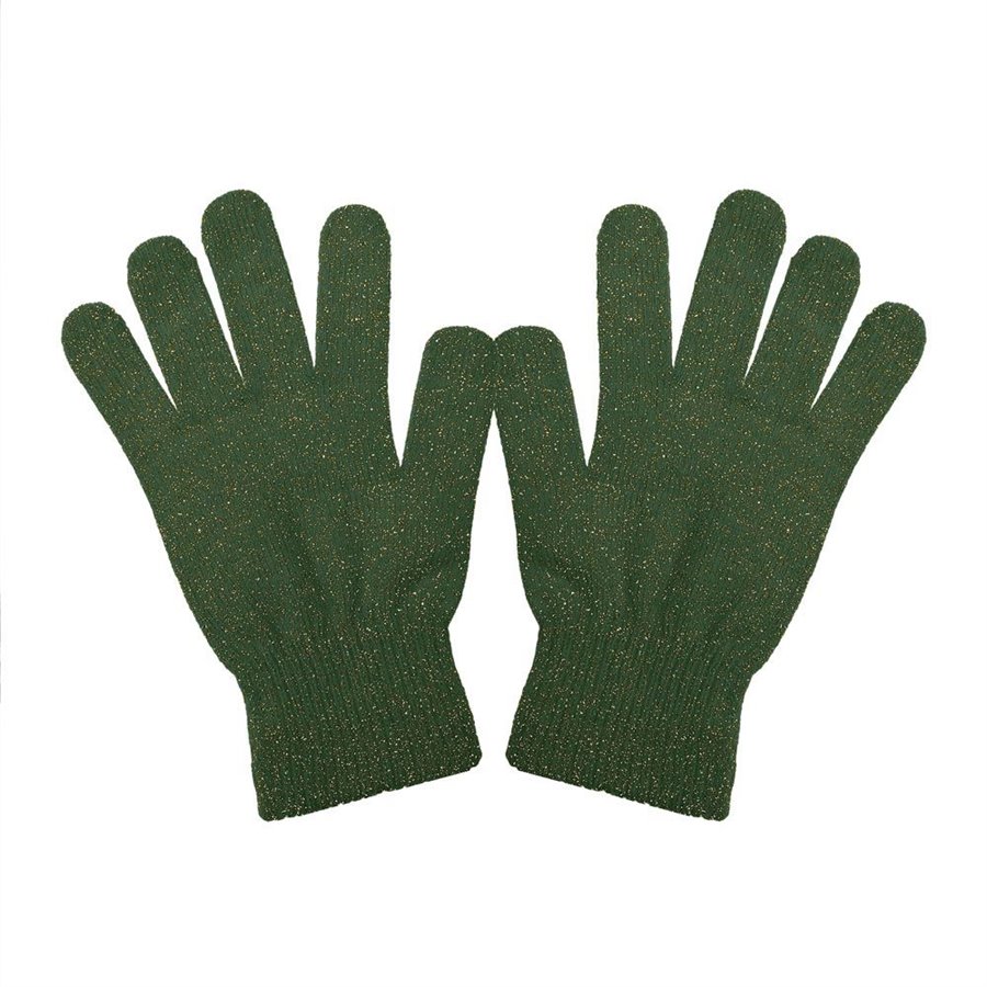 GANTS HIVER A PAILLETTES KAKI GANTS HIVER A PAILLETTES KAKI