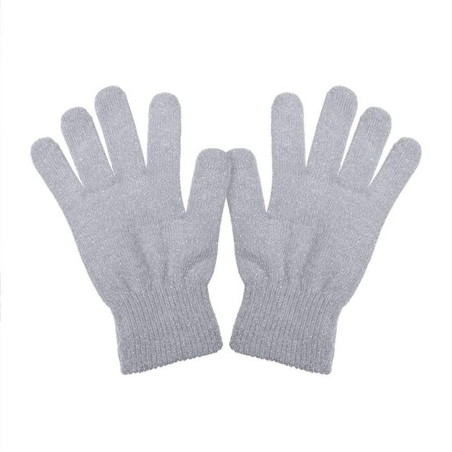 GANTS HIVER A PAILLETTES GRIS GANTS HIVER A PAILLETTES GRIS