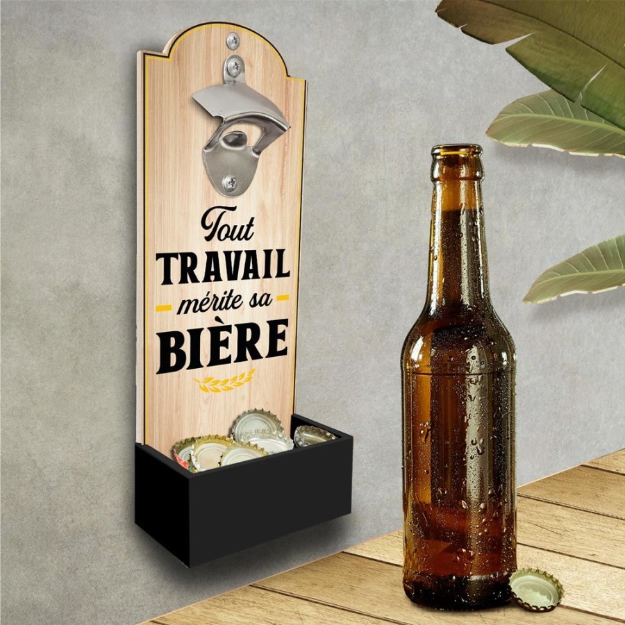 DECAPSULEUR MURAL BIERE