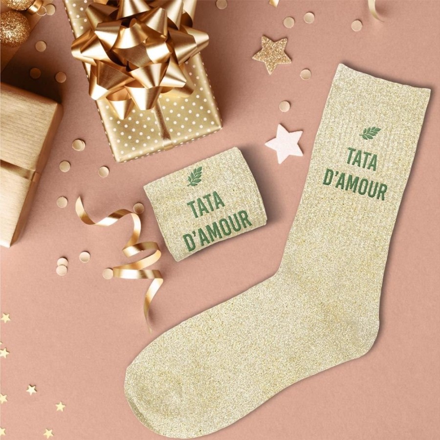 CHAUSSETTES PAILLETTES TATA D AMOUR