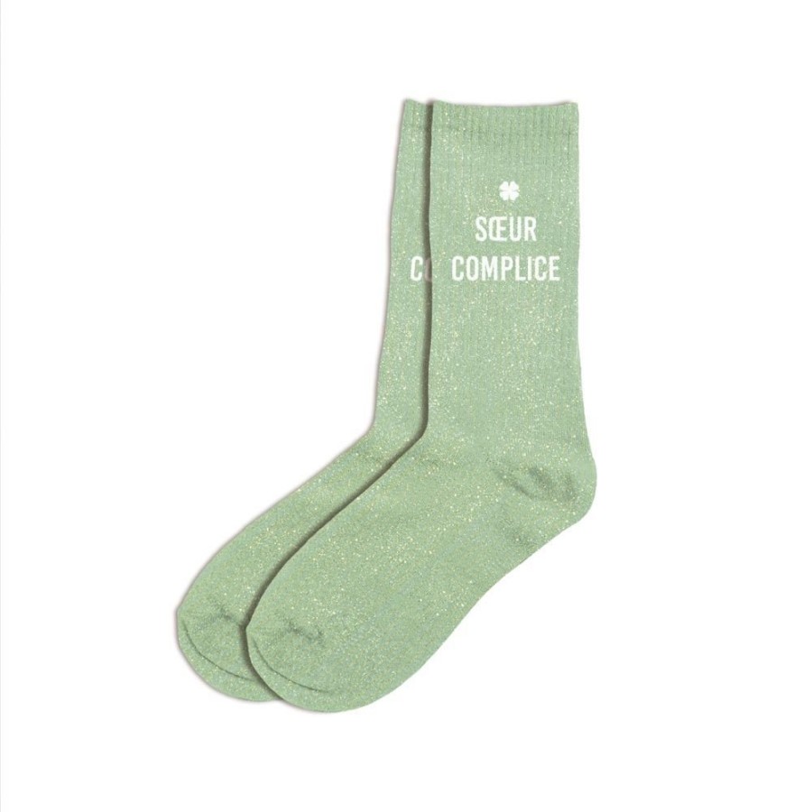 CHAUSSETTES PAILLETTES SOEUR COMPLICE