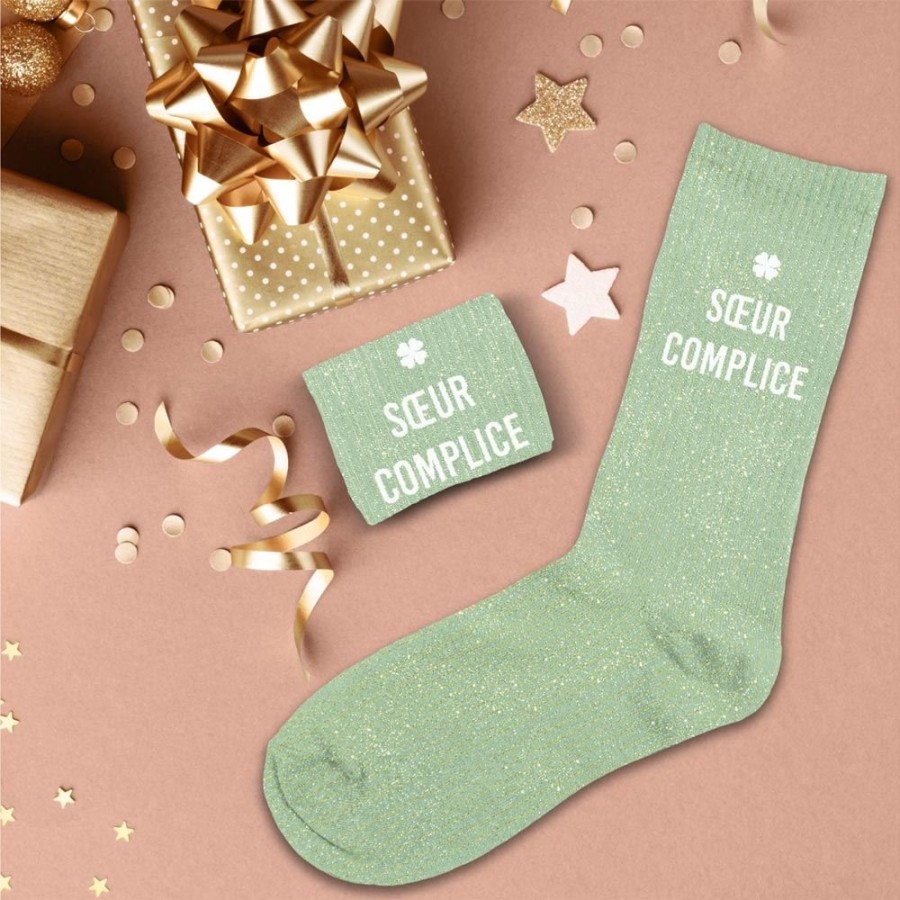 CHAUSSETTES PAILLETTES SOEUR COMPLICE