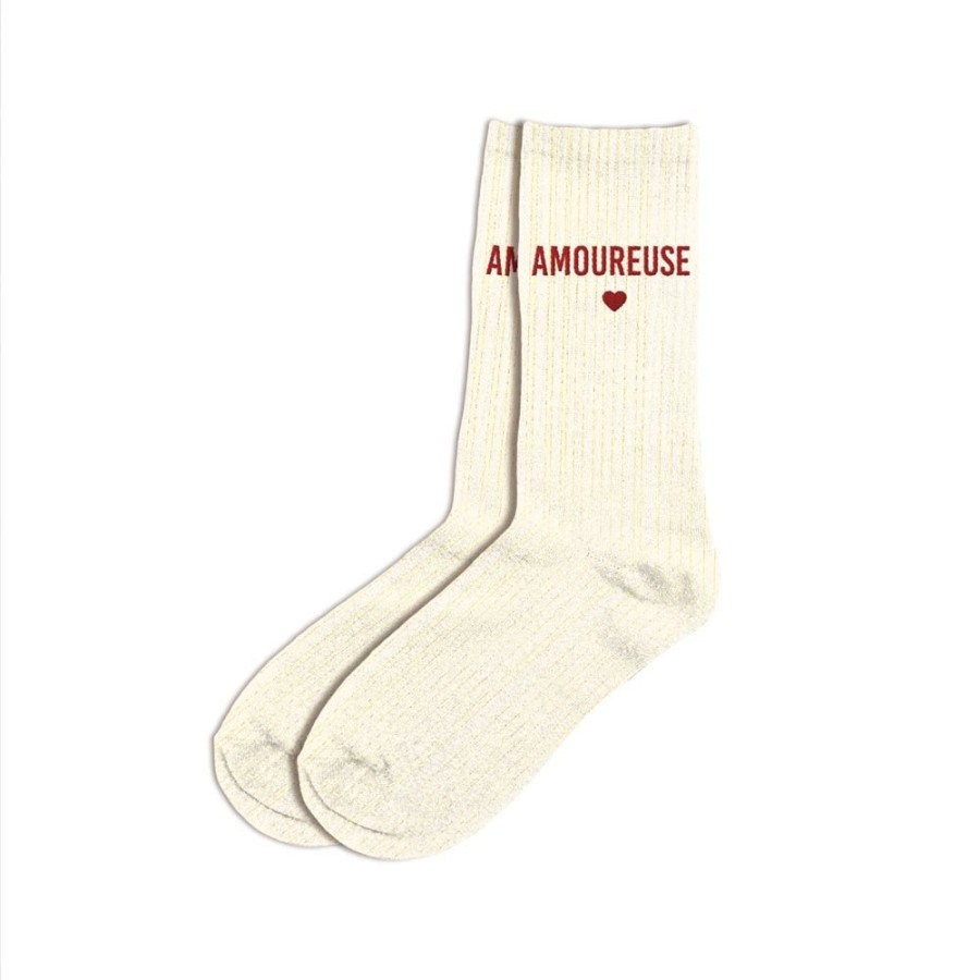 CHAUSSETTES PAILLETTES AMOUREUSE