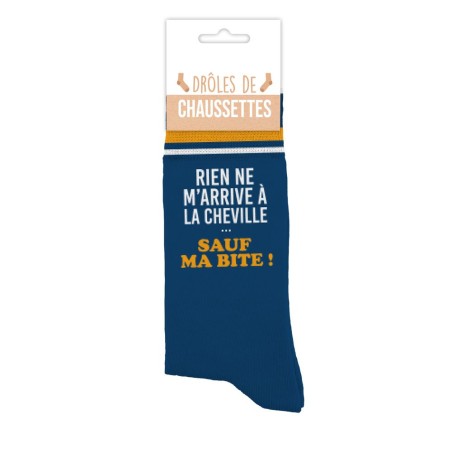 CHAUSSETTES HOMME SAUF MA BITE 