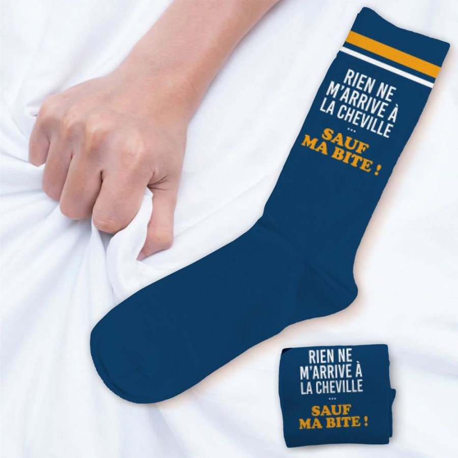 CHAUSSETTES HOMME SAUF MA BITE 