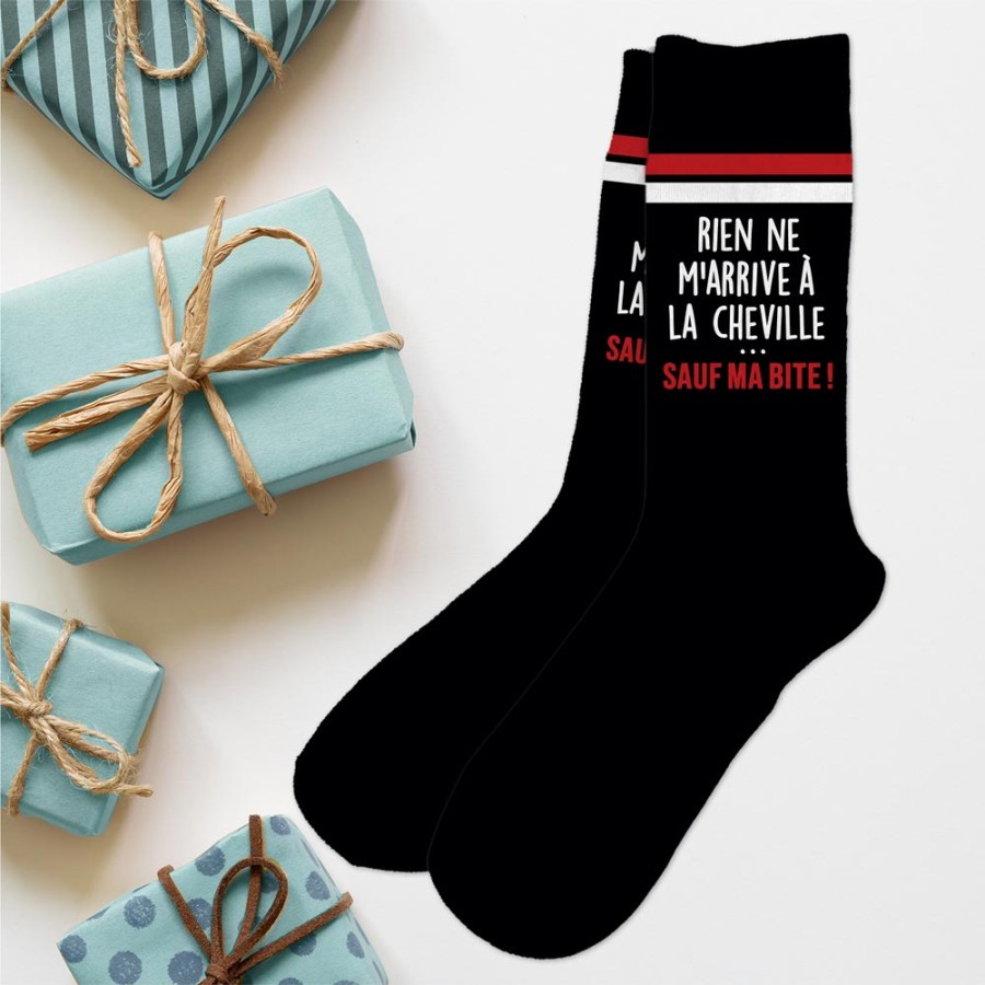 CHAUSSETTES COCO "...SAUF MA BITE"