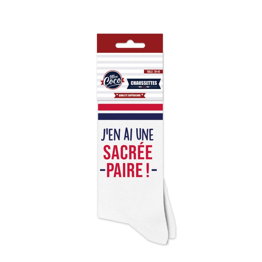 CHAUSSETTES COCO "SACREE PAIRE"