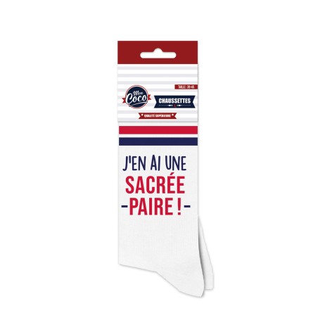 CHAUSSETTES COCO "SACREE PAIRE"