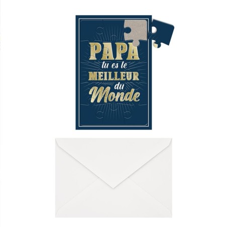 PUZZLE MESSAGE PAPA