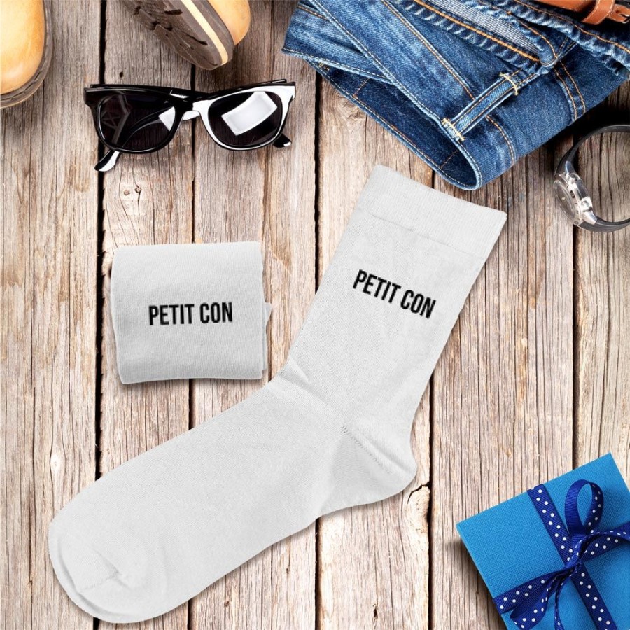 CHAUSSETTES BLANCHES PETIT CON HOMME  
