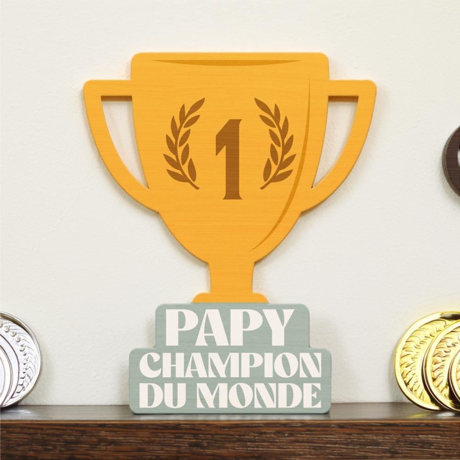 PAPY CHAMPION DU MONDE DECO BOIS