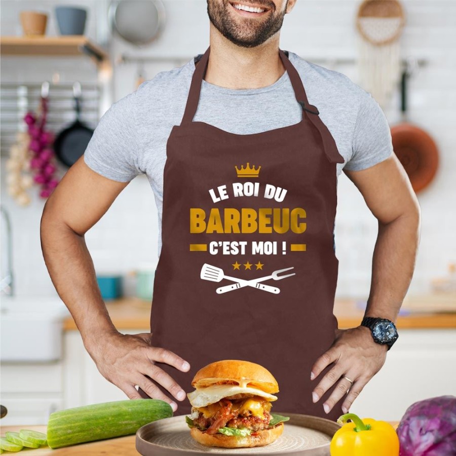 TABLIER AFFECTIF ROI DU BARBEUC
