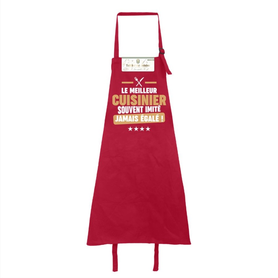 TABLIER AFFECTIF MEILLEUR CUISINIER
