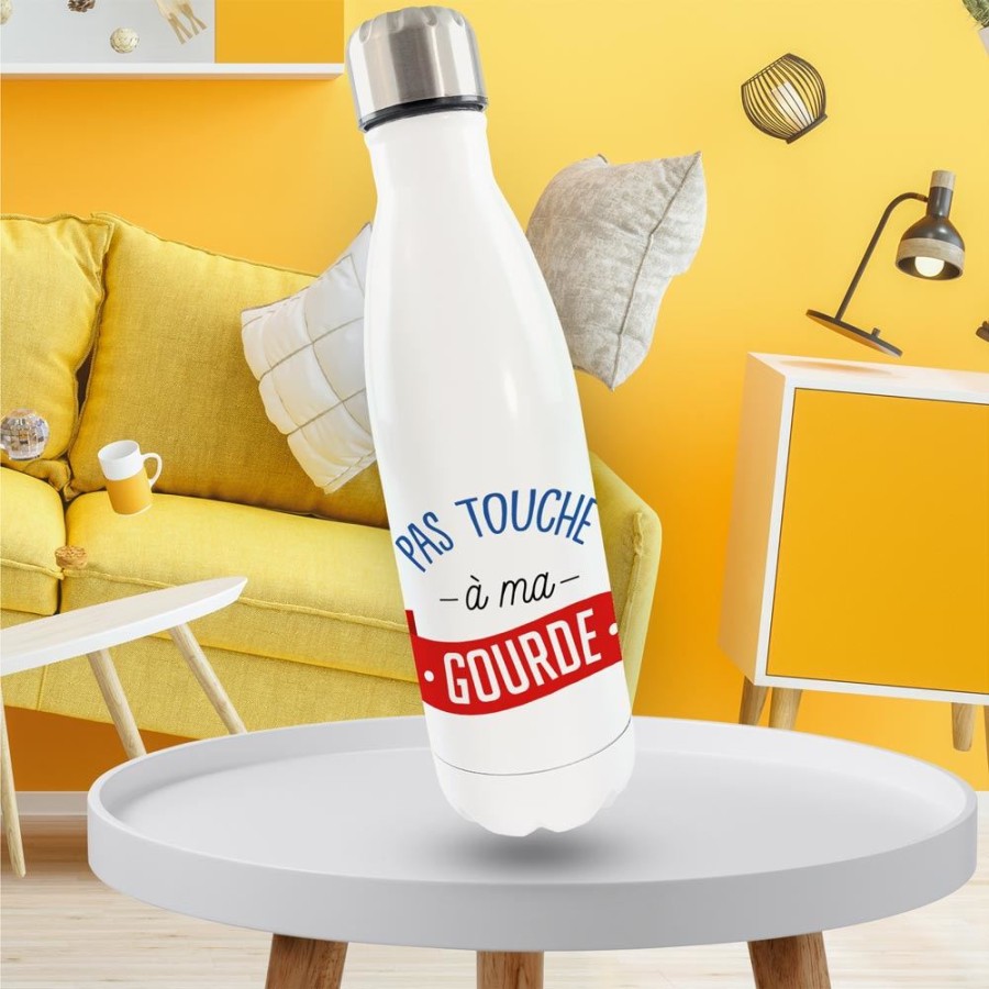 GOURDE ISOTHERME PAS TOUCHE A MA GOURDE
