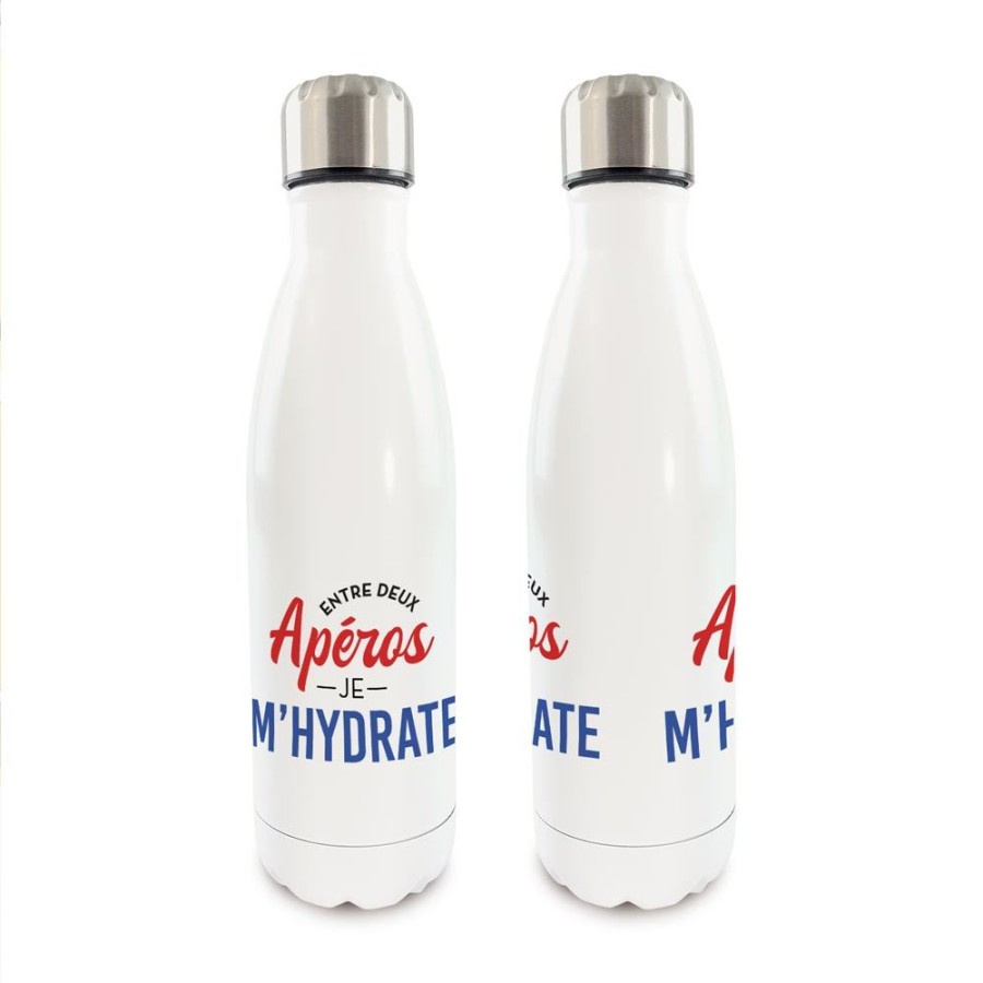 GOURDE ISOTHERME ENTRE DEUX APERO JE M HYDRATE