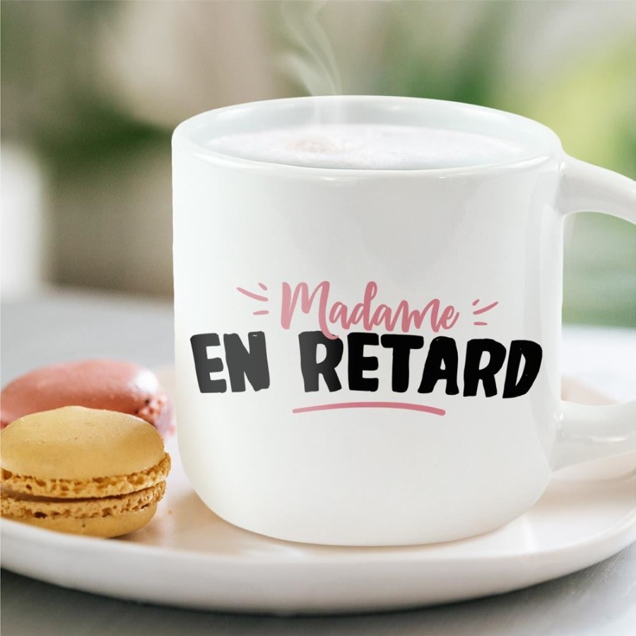 GRAND MUG MADAME EN RETARD
