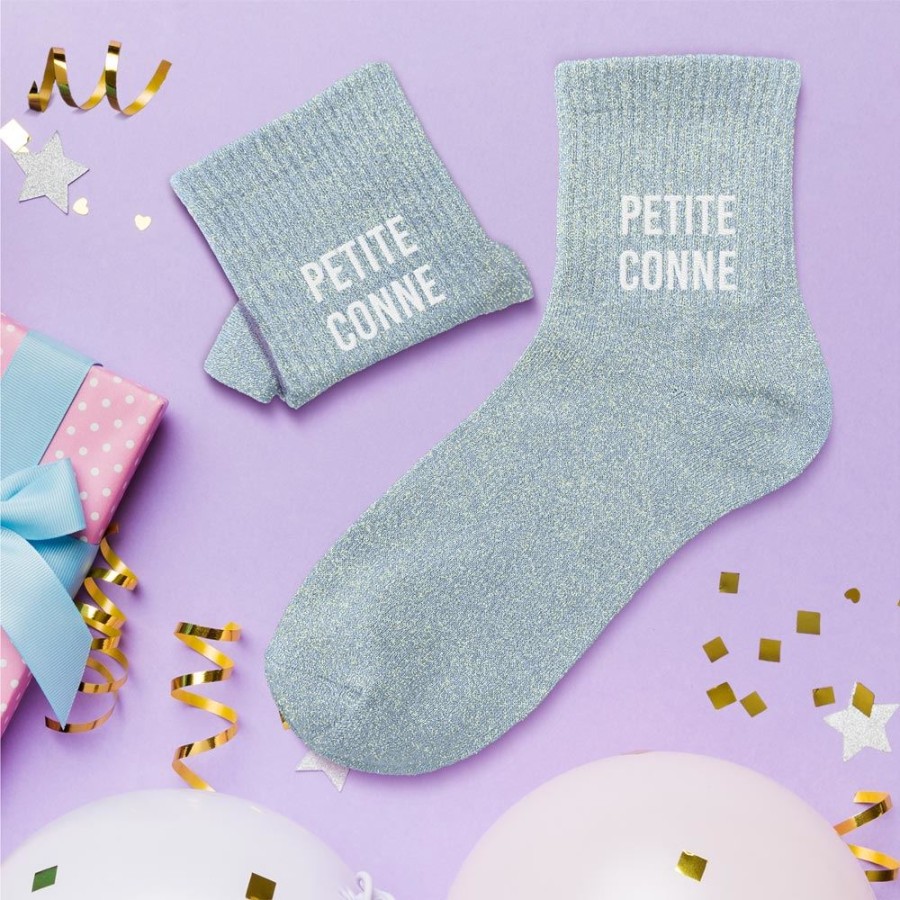 CHAUSSETTES COURTES PAILLETTES PETITE CONNE