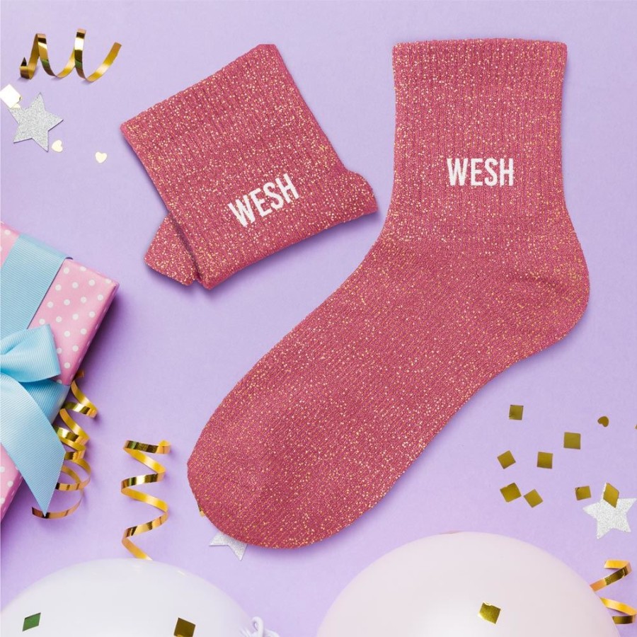 CHAUSSETTES COURTES PAILLETTES WESH

