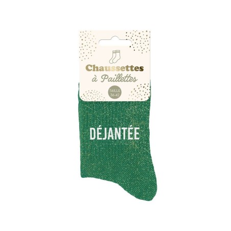 CHAUSSETTES PAILLETTES DEJANTEE