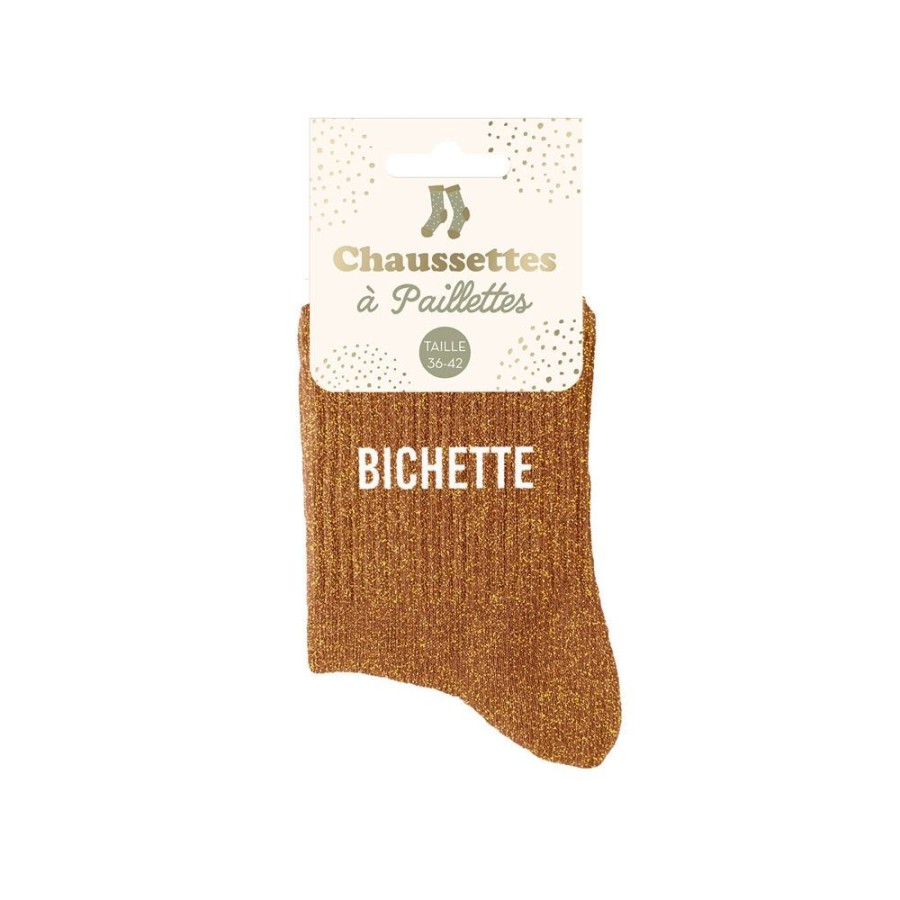 CHAUSSETTES PAILLETTES BICHETTE CHAUSSETTES PAILLETTES BICHETTE