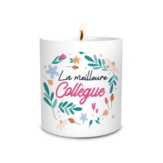 BOUGIE CERAMIQUE MEILLEURE COLLEGUE