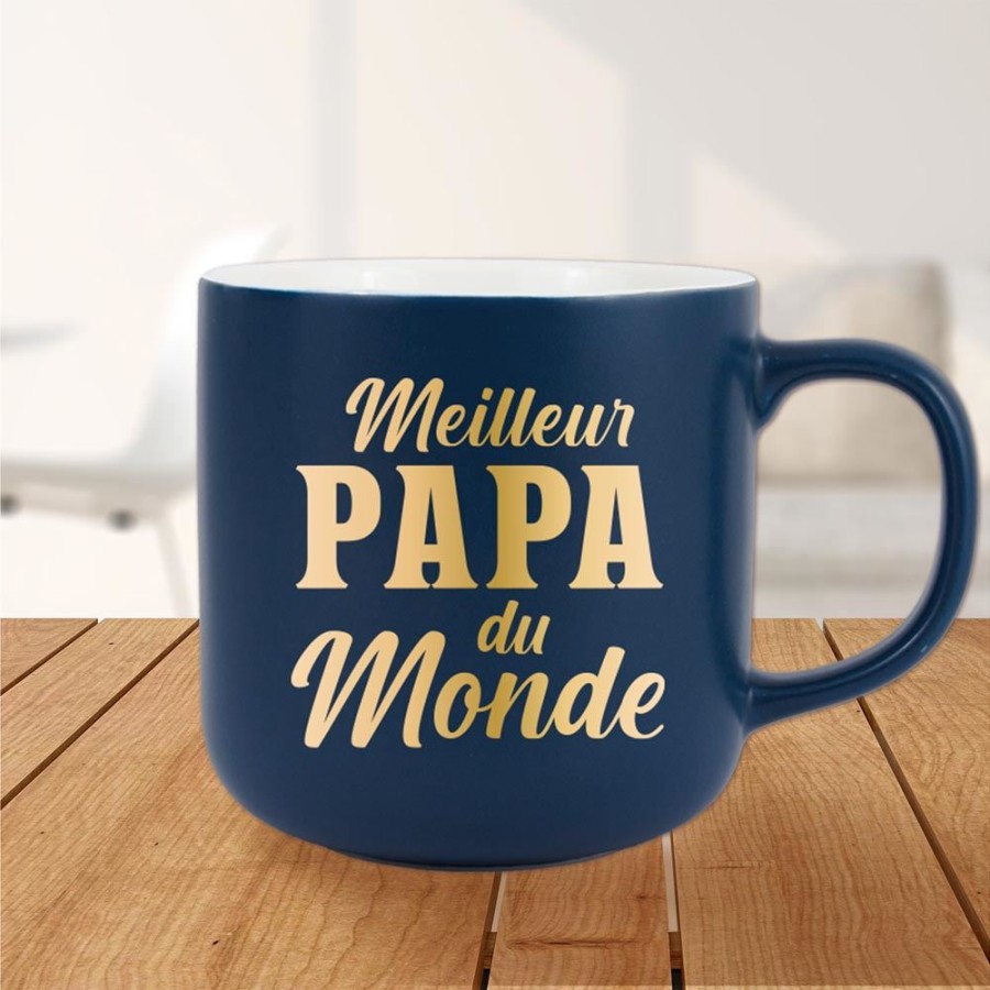 MUG MAT MEILLEUR PAPA DU MONDE