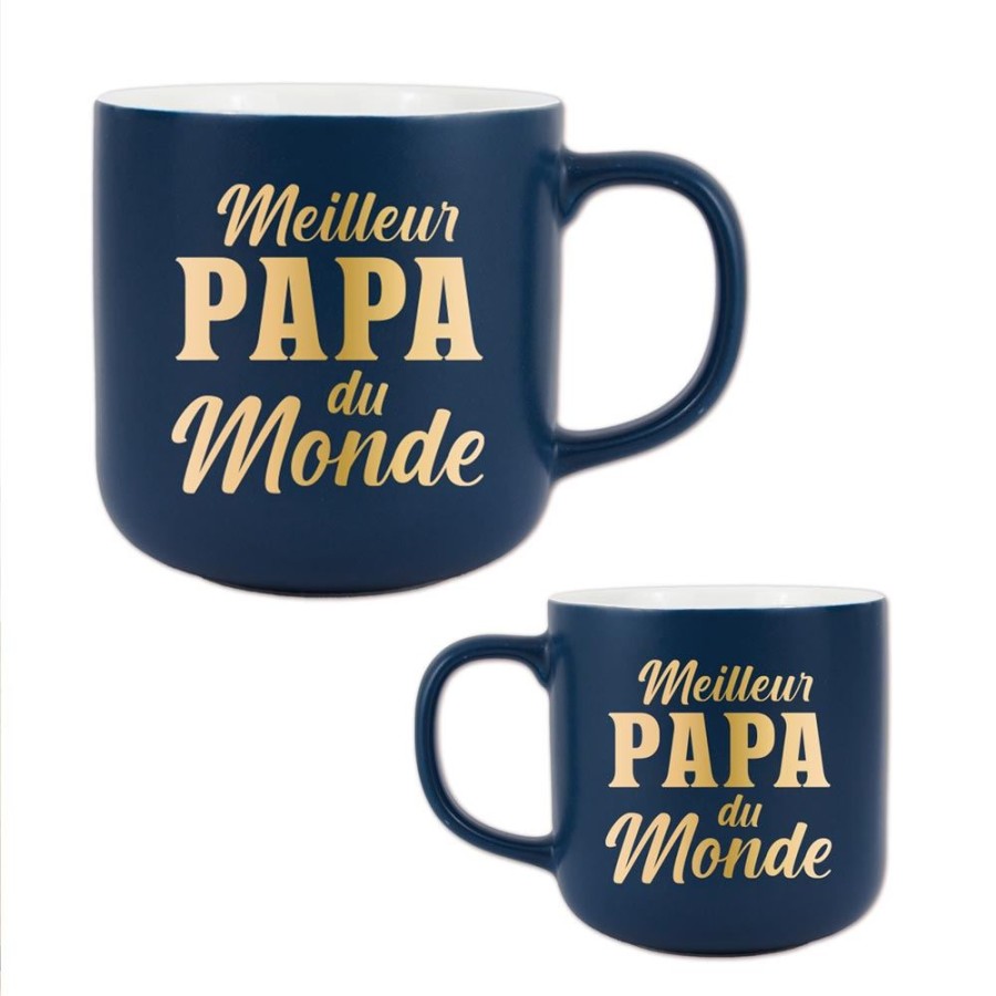 MUG MAT MEILLEUR PAPA DU MONDE