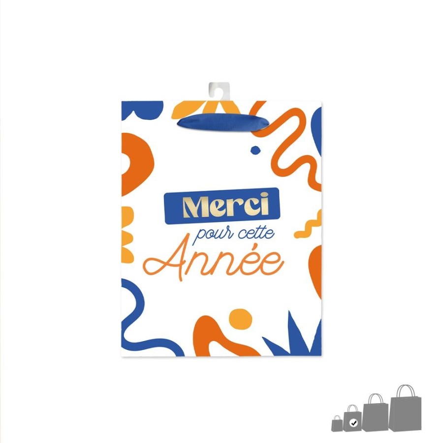 POCHETTE CADEAU MERCI POUR CETTE ANNEE PM