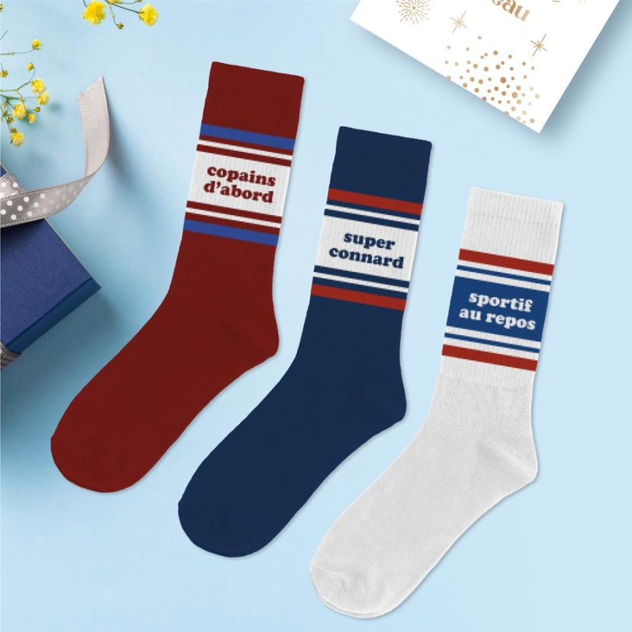COFFRET TRIO CHAUSSETTES COPAINS D'ABORD