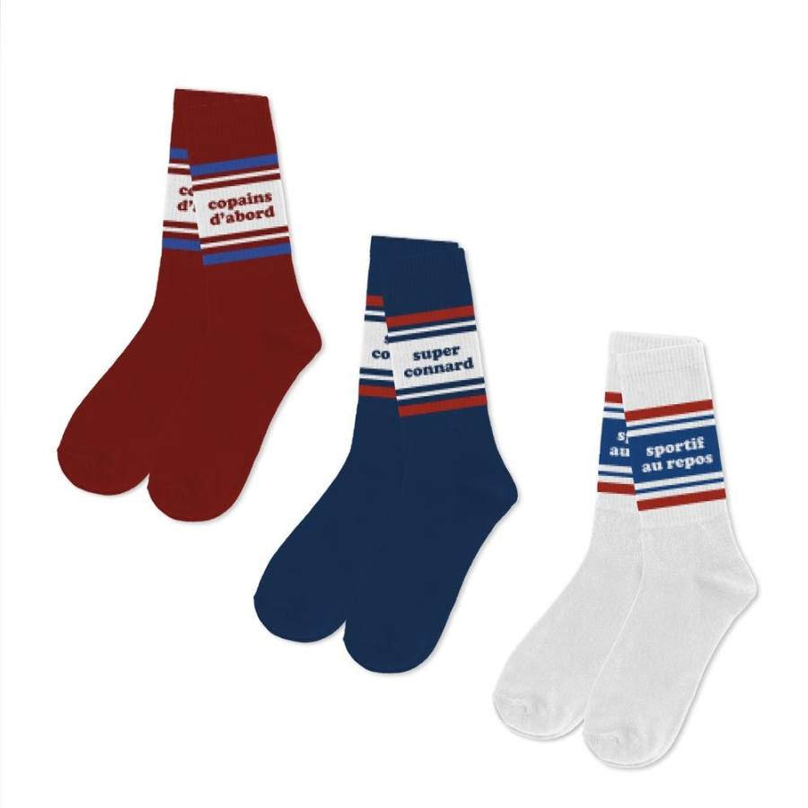 COFFRET TRIO CHAUSSETTES COPAINS D'ABORD