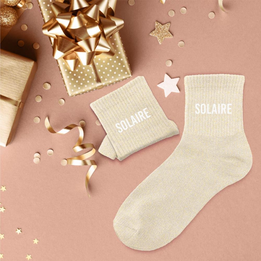 CHAUSSETTES PAILLETTES SOLAIRE